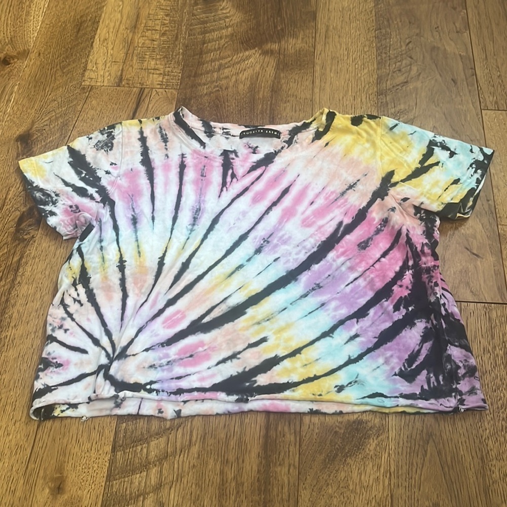 Brooklyn Karma Woman’s Tie Dye Tee Size S